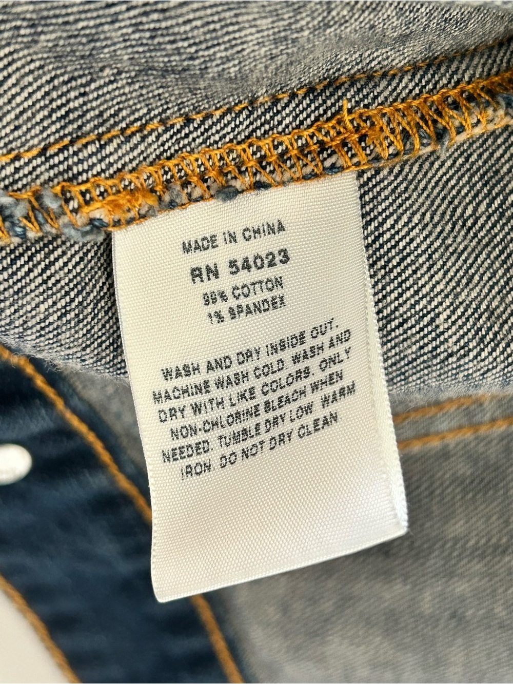 Gap 1969 Medium Petite Classic Medium Wash Denim Jacket Medium Petite - Picture 5 of 6